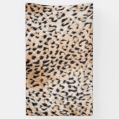 Dierlijke afdrukken spandoek (Verticaal)