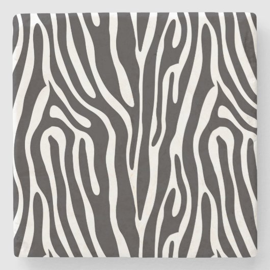 Dierlijke afdrukken stenen onderzetter (Voorkant)