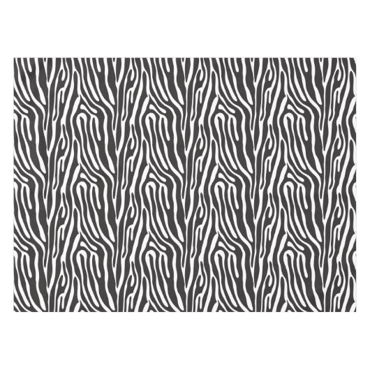 Dierlijke afdrukken tafelkleed (Voorkant (Horizontaal))