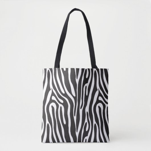 Dierlijke afdrukken tote bag (Voorkant)