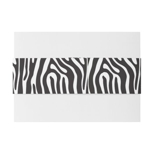 Dierlijke afdrukken uitnodigingen wikkel (Achterkant Voorbeeld)