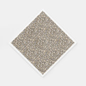 Dierlijke afdrukluipaarden Nuetrals Chic Party Servet (Hoek)