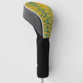 Dierlijke afdrukstructuur golfheadcover (Schuin)