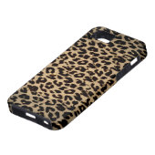 dierlijke afdrukstructuur van luipaard Case-Mate iPhone case (Onderkant)