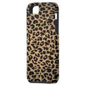 dierlijke afdrukstructuur van luipaard Case-Mate iPhone case (Achterkant Links)