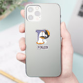 Dierlijke alfabetletter - P (pinguïn) Sticker (Telefoon)
