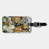 Dierlijke allersoorten bagagelabel (Voorkant horizontaal)