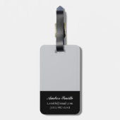 Dierlijke allersoorten bagagelabel (Achterkant verticaal)