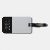 Dierlijke allersoorten bagagelabel (Achterkant horizontaal)