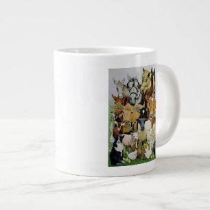 Dierlijke allersoorten grote koffiekop