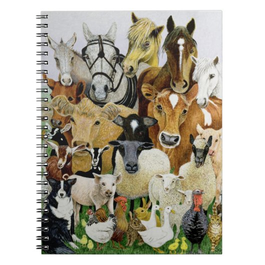 Dierlijke allersoorten notitieboek (Voorkant)