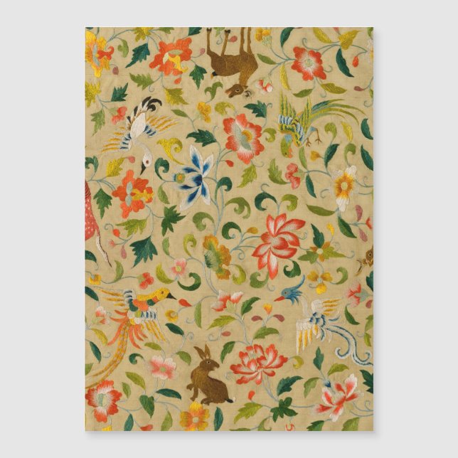 Dierlijke Antiek vogelpest Deer Rabbit (Voorkant)