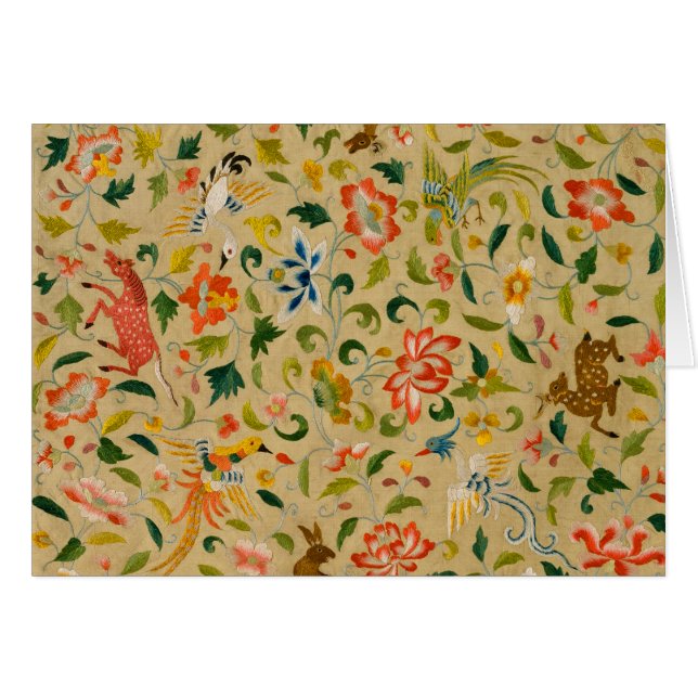 Dierlijke Antiek vogelpest Deer Rabbit (Voorkant Horizontaal)