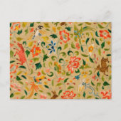 Dierlijke Antiek vogelpest Deer Rabbit Briefkaart (Voorkant)