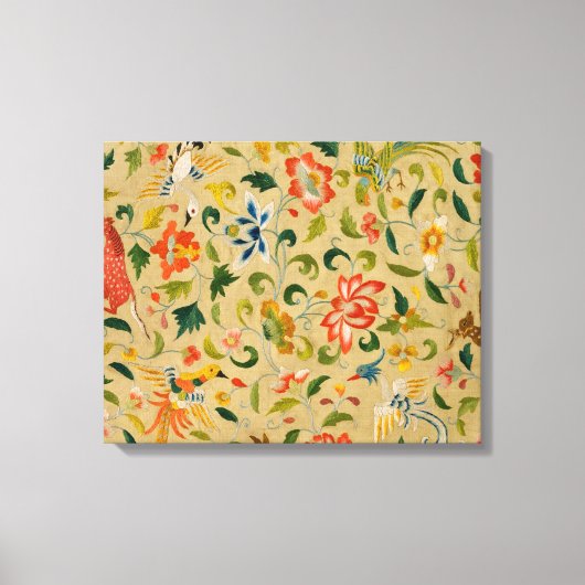 Dierlijke Antiek vogelpest Deer Rabbit Canvas Afdruk (Voorkant)