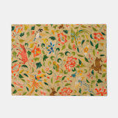 Dierlijke Antiek vogelpest Deer Rabbit Deurmat (Voorkant)