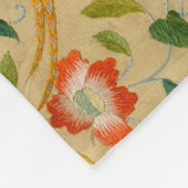 Dierlijke Antiek vogelpest Deer Rabbit Fleece Deken (Hoek)