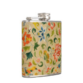 Dierlijke Antiek vogelpest Deer Rabbit Heupfles (Rechts)