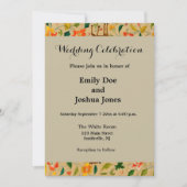 Dierlijke Antiek vogelpest Deer Rabbit Kaart (Voorkant)