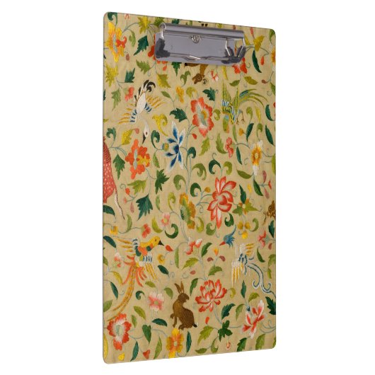 Dierlijke Antiek vogelpest Deer Rabbit Klembord (Rechts)