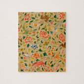 Dierlijke Antiek vogelpest Deer Rabbit Legpuzzel (Verticaal)