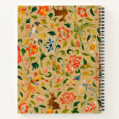 Dierlijke Antiek vogelpest Deer Rabbit Notitieboek (Achterkant)