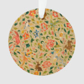 Dierlijke Antiek vogelpest Deer Rabbit Ornament (voorkant)