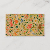 Dierlijke Antiek vogelpest Deer Rabbit Visitekaartje (Achterkant)