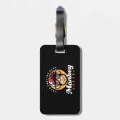 Dierlijke Ap Chimpansee Gorilla grafische illustra Bagagelabel (Achterkant verticaal)