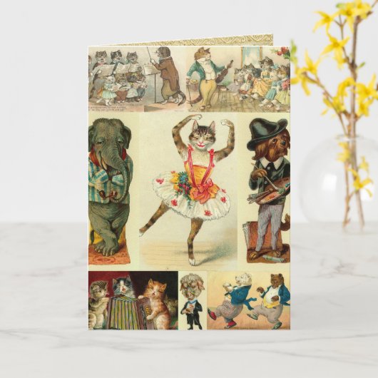 Dierlijke Arts. Kaart (Gele Bloem)