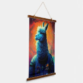 Dierlijke Astronaut Space walk, Universe, space, l Hangend Wandkleed (Gebogen)