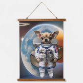 Dierlijke astronauten, afhangend tapijt hangend wandkleed (Voorkant 3)