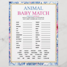 Dierlijke Baby [Florale Waterverven]