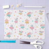 Dierlijke Ballerina's Tissuepapier (Craft)
