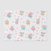 Dierlijke ballerinas-weefselpapier tissuepapier (Voorkant)