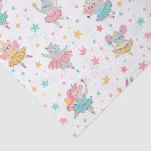 Dierlijke ballerinas-weefselpapier tissuepapier (Detail)