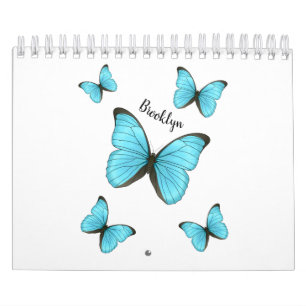 Dierlijke cartoon illustratie kalender