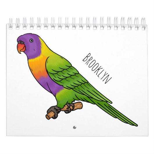 Dierlijke cartoon illustratie kalender (Hoes)