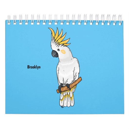Dierlijke cartoon illustratie kalender (Hoes)