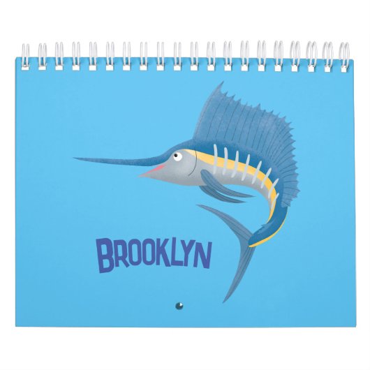 Dierlijke cartoon illustratie kalender (Hoes)