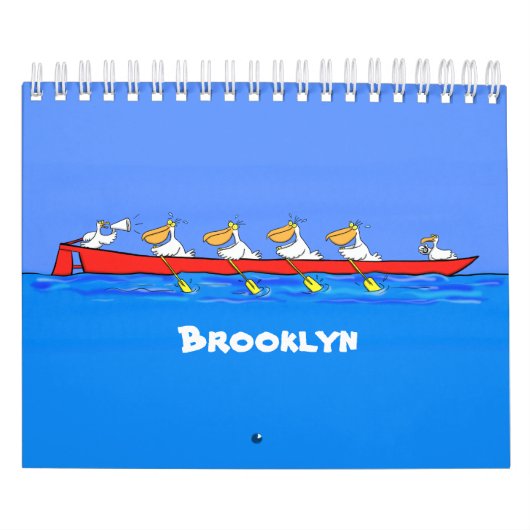 Dierlijke cartoon illustratie kalender (Hoes)