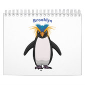 Dierlijke cartoon illustratie kalender (Hoes)