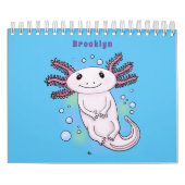 Dierlijke cartoon illustratie kalender (Hoes)