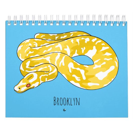 Dierlijke cartoon illustratie kalender (Hoes)