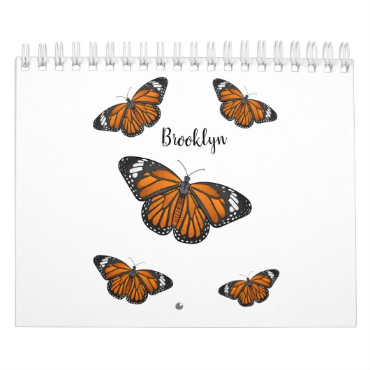 Dierlijke cartoon illustratie kalender (Hoes)