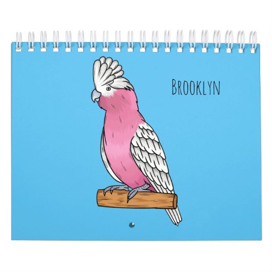 Dierlijke cartoon illustratie kalender (Hoes)