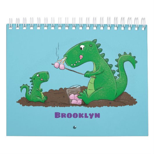 Dierlijke cartoon illustratie kalender (Hoes)