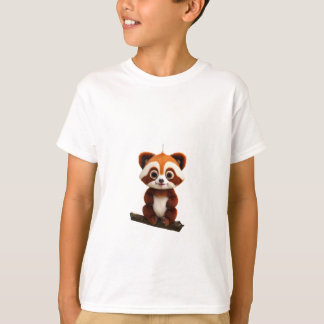 Dierlijke cartoon T-shirt