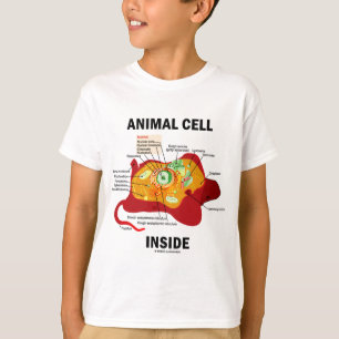 Dierlijke cel binnen (Eukaryote Cell Biology) T-shirt