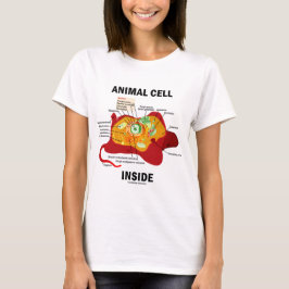 Dierlijke cel binnen (Eukaryote Cell Biology) T-shirt